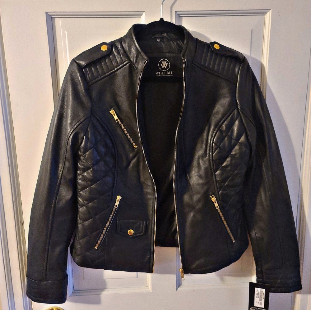 Whet Blu Leather Jacket